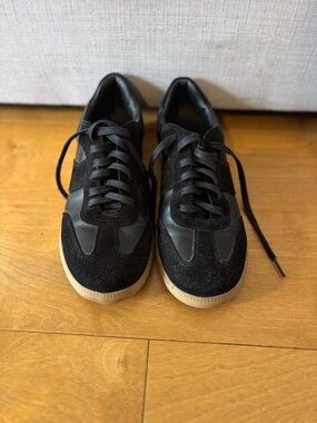 ME+EM Black Retro Trainer